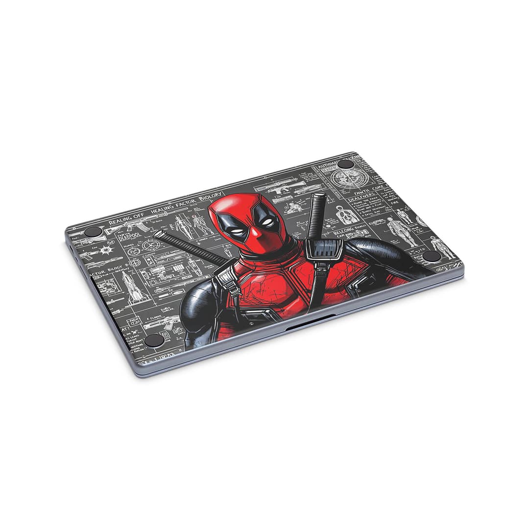Macbook pro 16'' (m2,2023) deadpool skin | wrapitskin