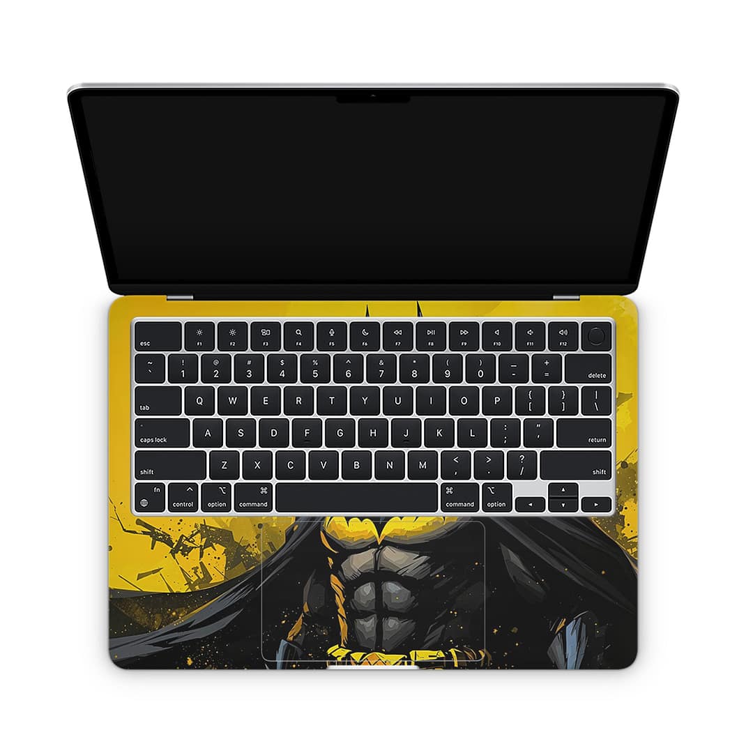 Macbook air 13. 6'' m2 2022 batman skin | wrapitskin