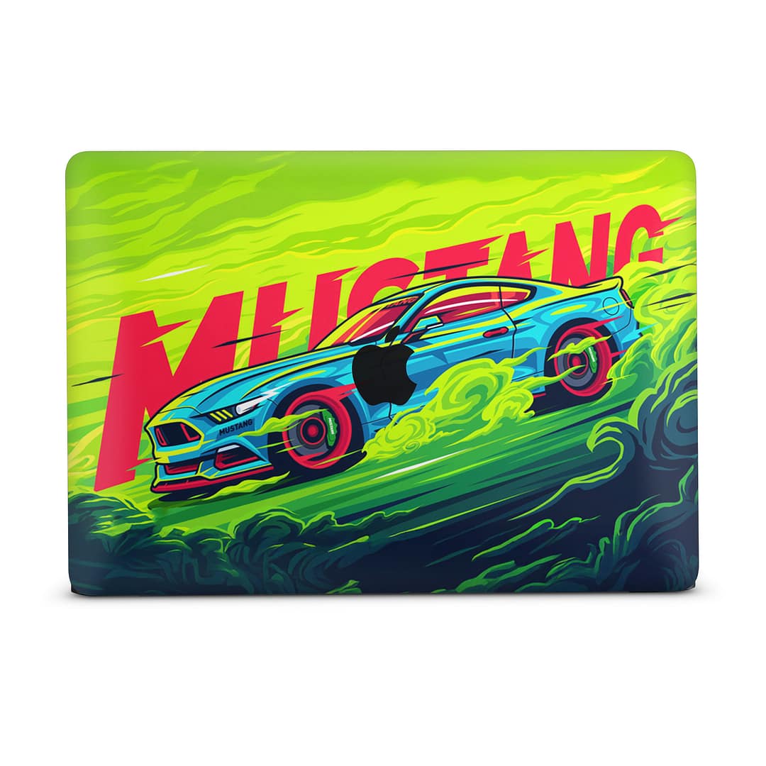 Macbook air 13'' (2018) eco beast 3d skin wrapitskin