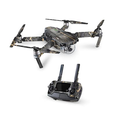 DJI Mavic Pro Black Gold Fusion Art Skin