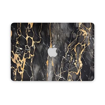 MacBook Air 13'' (2010-2017) Black Gold Fusion Art Skin