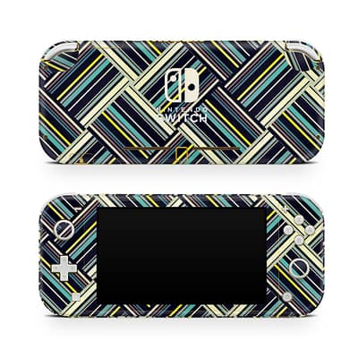Nintendo Switch Lite Striped Abstract Skin