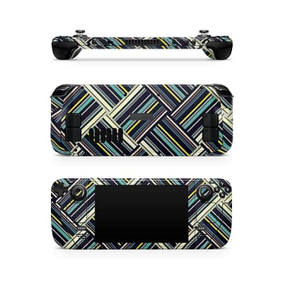 Steam Deck Striped Abstract Skin