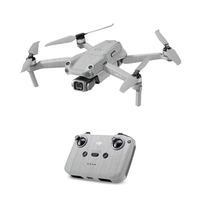 DJI Mavic Air 2s Brushed Metal Steel Skin