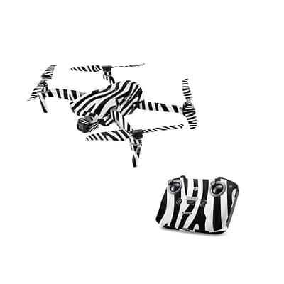 DJI Mavic Air 2 Black and White Skin
