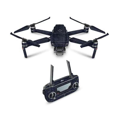 DJI Mavic 2 Pro Honeycomb Blue Skin