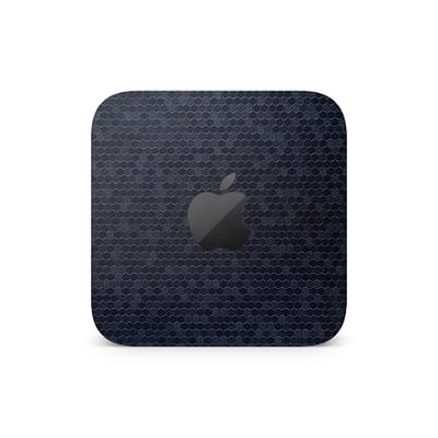 Mac Studio Honeycomb Blue Skin
