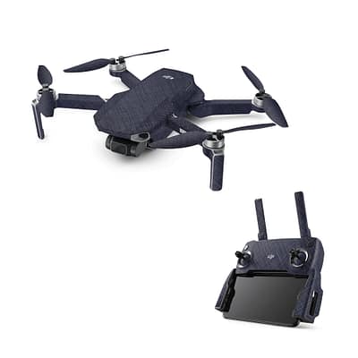 DJI Mavic Mini Cross Metal Blue Skin