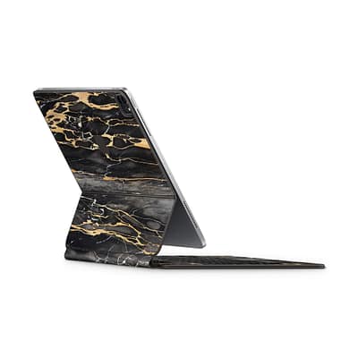 Magic Keyboard iPad Pro 12.9'' Gen 4 Black Gold Fusion Art Skin