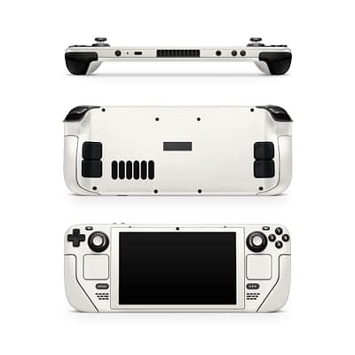 Steam Deck Pearl White Skin