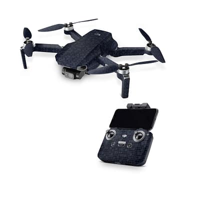 DJI Mavic Mini 2 Honeycomb Blue Skin