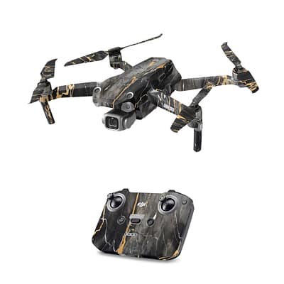 DJI Mavic Air 2s Black Gold Fusion Art Skin