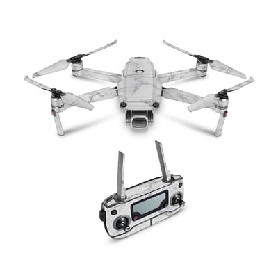 DJI Mavic 2 Pro Marble White Skin