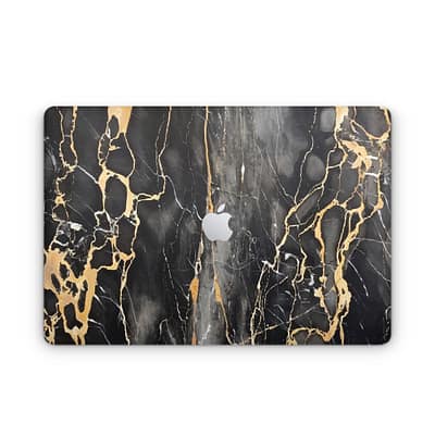 MacBook Pro 13'' (M1 2020) Black Gold Fusion Art Skin