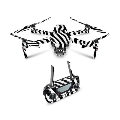 DJI Mavic 2 Pro Black and White Skin