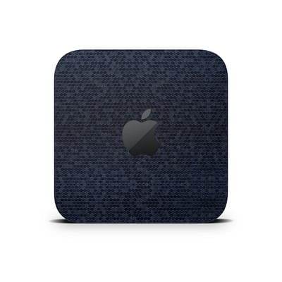 Mac Mini M2 Honeycomb Blue Skin