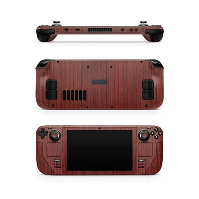 Steam Deck Padauk Wood Skin