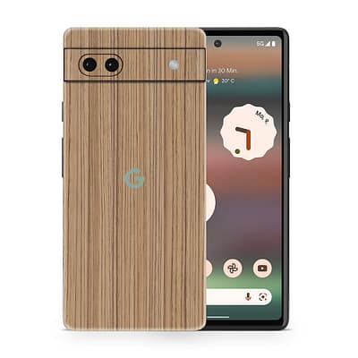 Pixel 6A Wooden Series Skins