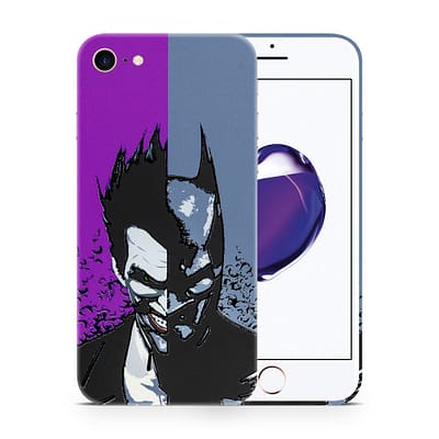 iPhone 7 Batman Vs Joker 3D Skin WrapitSkin