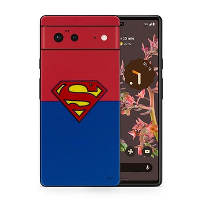 Pixel 6 Superman 3D Skin WrapitSkin
