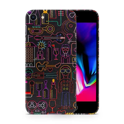iPhone 8 Inca Art 3D Skin WrapitSkin