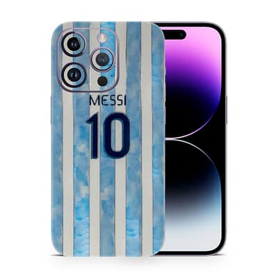 iPhone 14 Pro Messi 3D Skin WrapitSkin