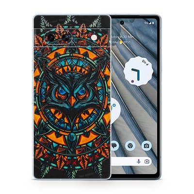 Pixel 7A Owl 3D Skin WrapitSkin
