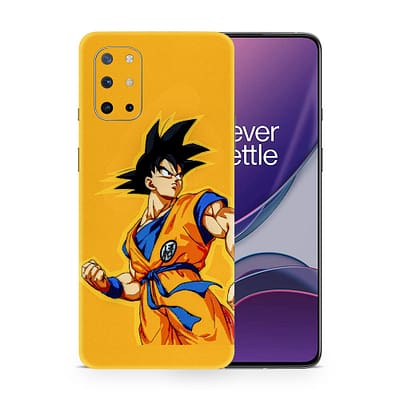OnePlus 8T Goku Yellow 3D Skin WrapitSkin