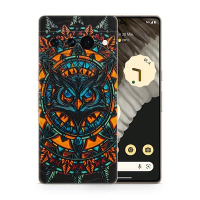 Pixel 7 Pro Owl 3D Skin WrapitSkin