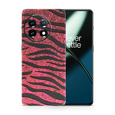 OnePlus 11 Red Zebra 3D Skin WrapitSkin