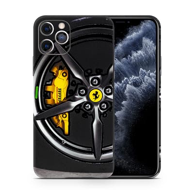 iPhone 11 Pro Max Ferrari Rim 3D Skin WrapitSkin