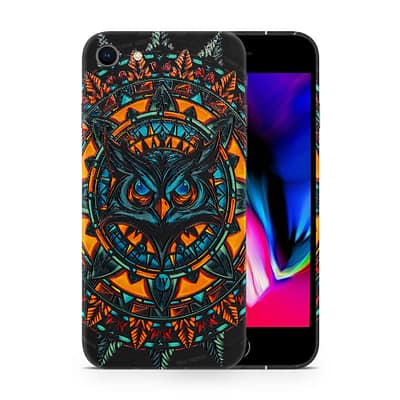 iPhone 8 Owl 3D Skin WrapitSkin
