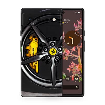 Pixel 6 Ferrari Rim 3D Skin WrapitSkin
