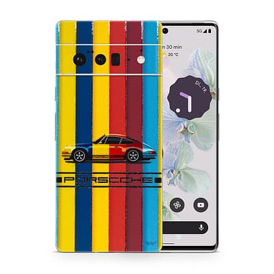 Pixel 6 Pro Porsche Multicolor 3D Skin WrapitSkin