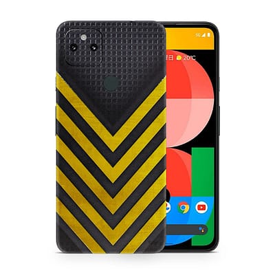 Pixel 5A 5G Arrows Yellow 3D Skin WrapitSkin