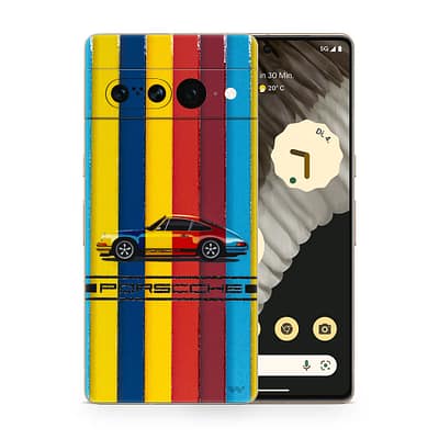 Pixel 7 Pro Porsche Multicolor 3D Skin WrapitSkin