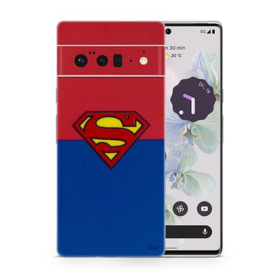 Pixel 6 Pro Superman 3D Skin WrapitSkin