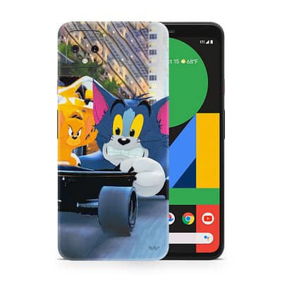 Pixel 4 XL Tom And Jerry 3D Skin WrapitSkin