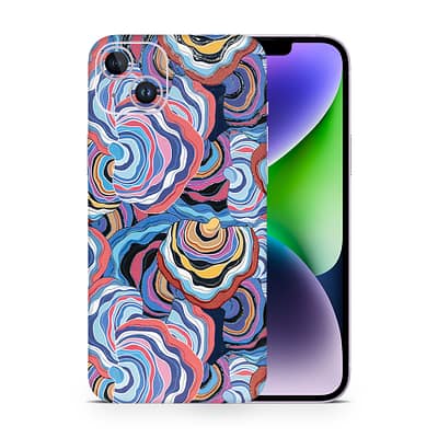 iPhone 14 Plus Abstract Multicolor 3D Skin WrapitSkin