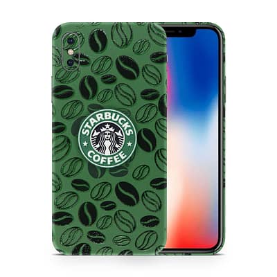 iPhone X Starbucks 3D Skin WrapitSkin