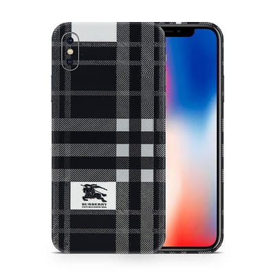 iPhone X Burberry 3D Skin WrapitSkin