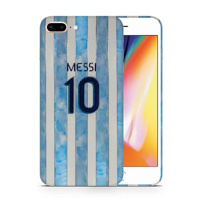 iPhone 8 Plus Messi 3D Skin WrapitSkin