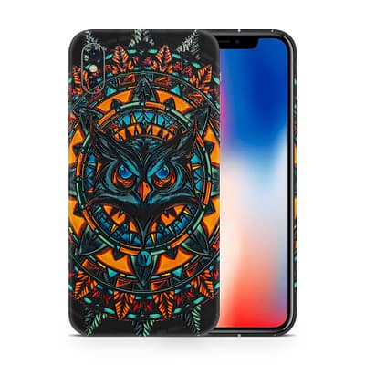 iPhone X Owl 3D Skin WrapitSkin