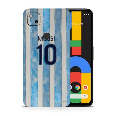 Pixel 4A Messi 3D Skin WrapitSkin