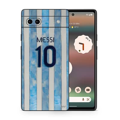 Pixel 6A Messi 3D Skin WrapitSkin