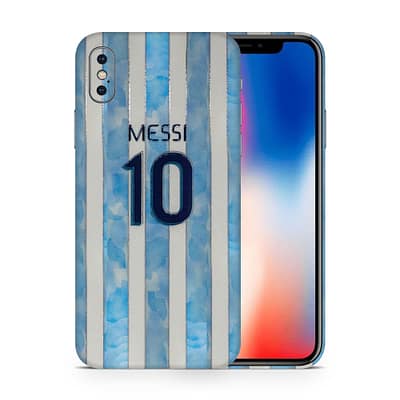 iPhone X Messi 3D Skin WrapitSkin