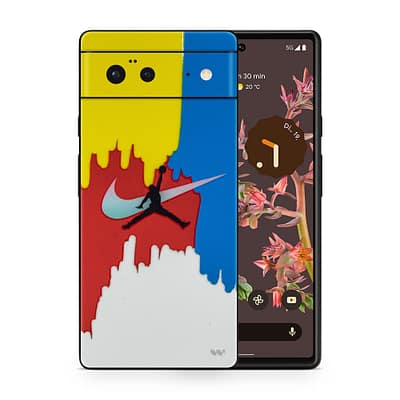 Pixel 6 Nike Jordan 3D Skin WrapitSkin