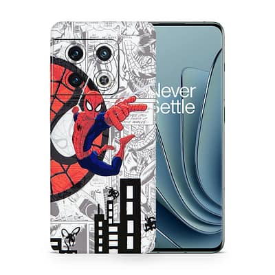 OnePlus 10 Pro Spiderman Comic 3D Skin WrapitSkin