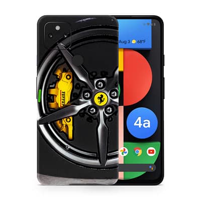 Pixel 4A 5G Ferrari Rim 3D Skin WrapitSkin