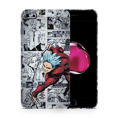 iPhone 7 Plus Batman Anime 3D Skin WrapitSkin